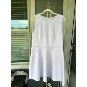 Ted Baker London Lilac Sleeveless Fit & Flare Dress Size 5
